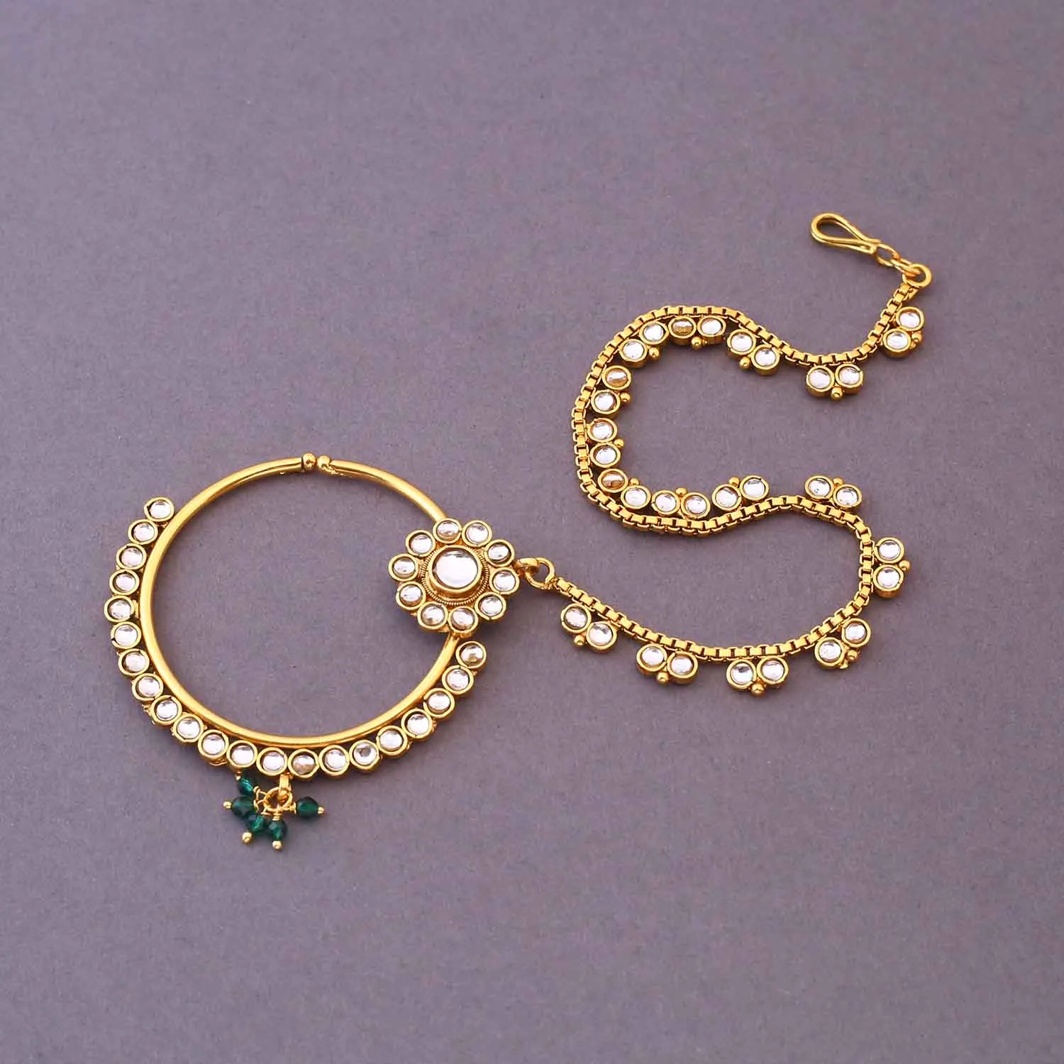 Emerald SamarthI Bridal Jewellery Set