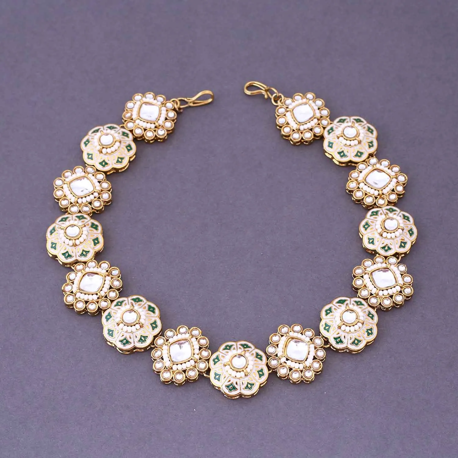 Emerald Sarthi Bridal Jewellery Set