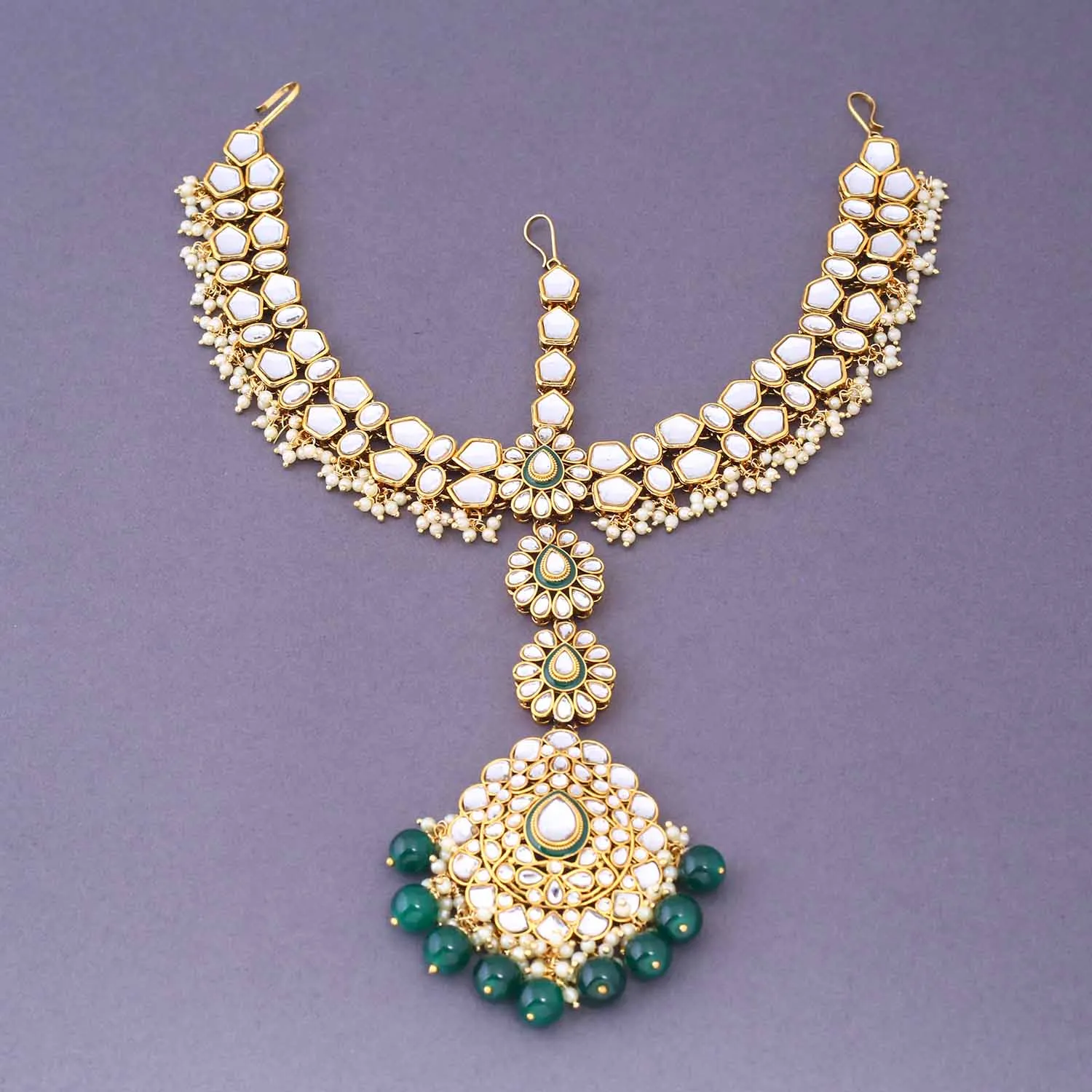 Emerald Seetani Bridal Jewellery Set