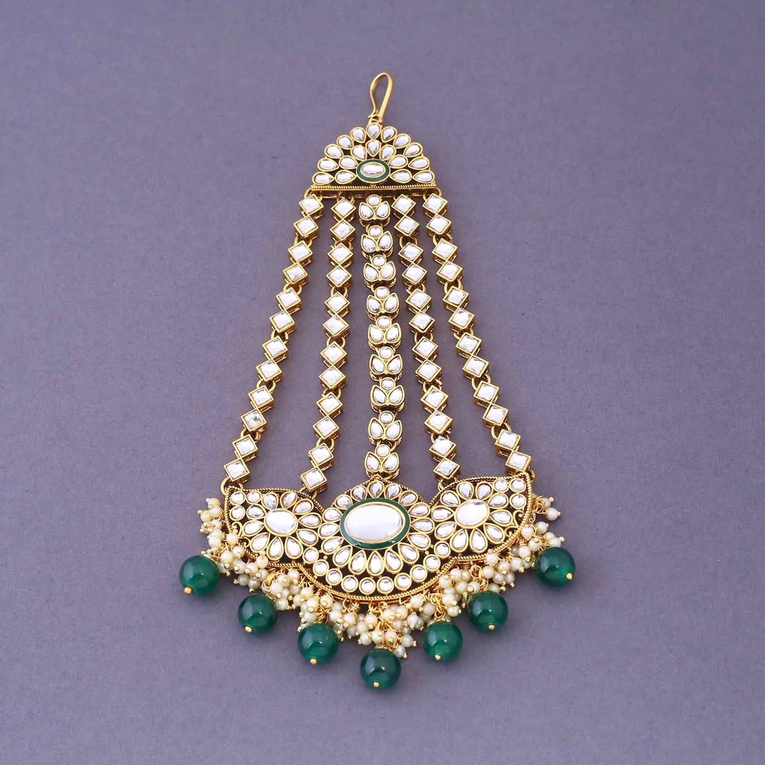 Emerald Seetani Bridal Jewellery Set