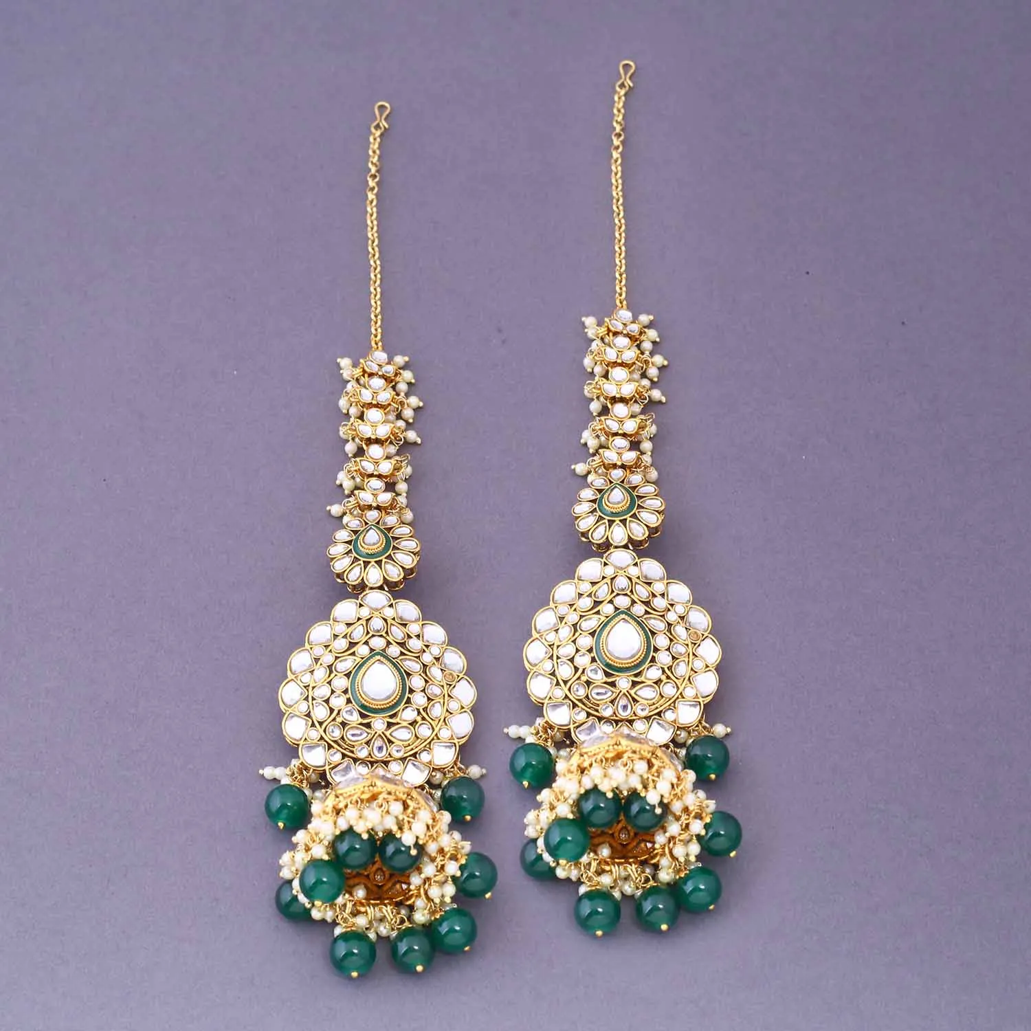Emerald Seetani Bridal Jewellery Set