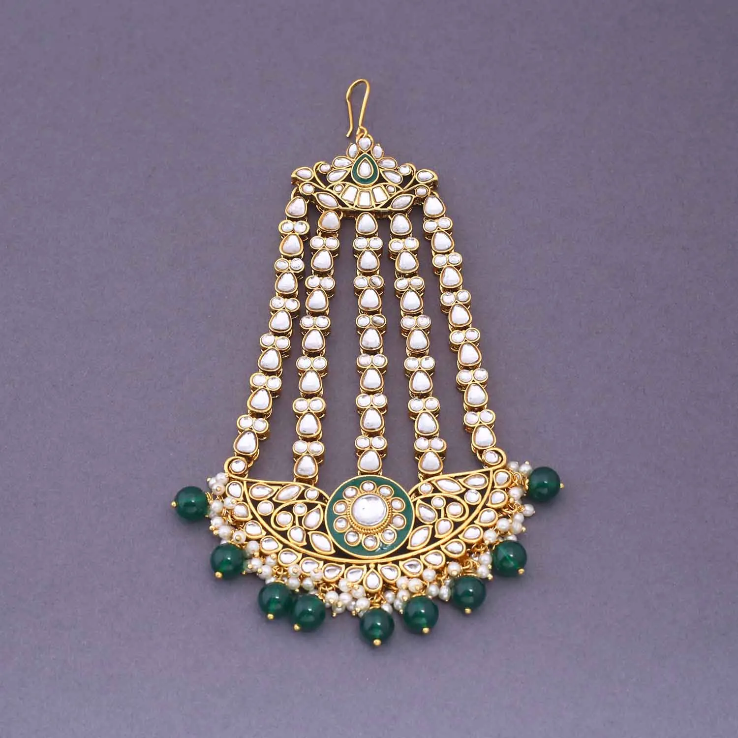 Emerald Sharanya Bridal Jewellery Set