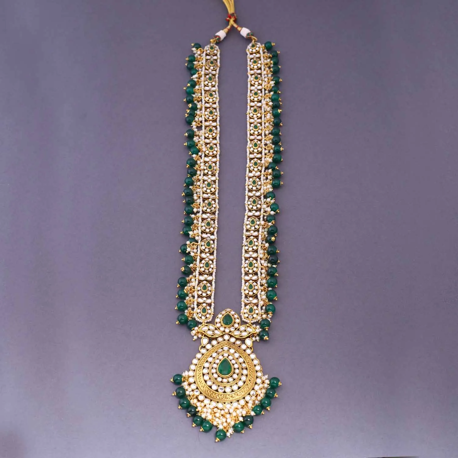 Emerald Shreyani Bridal Jewellery Set