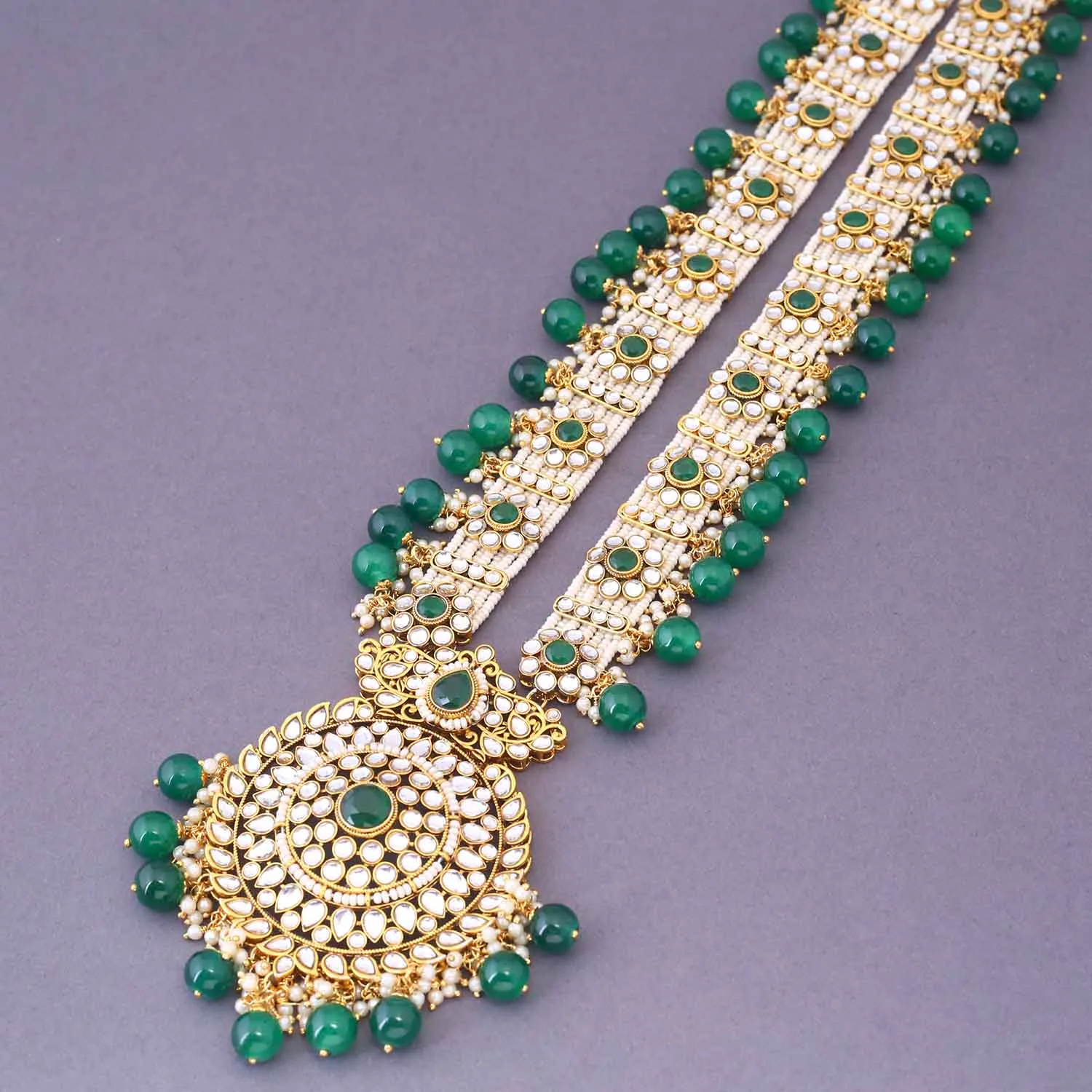 Emerald Soundarya Bridal Jewellery Set