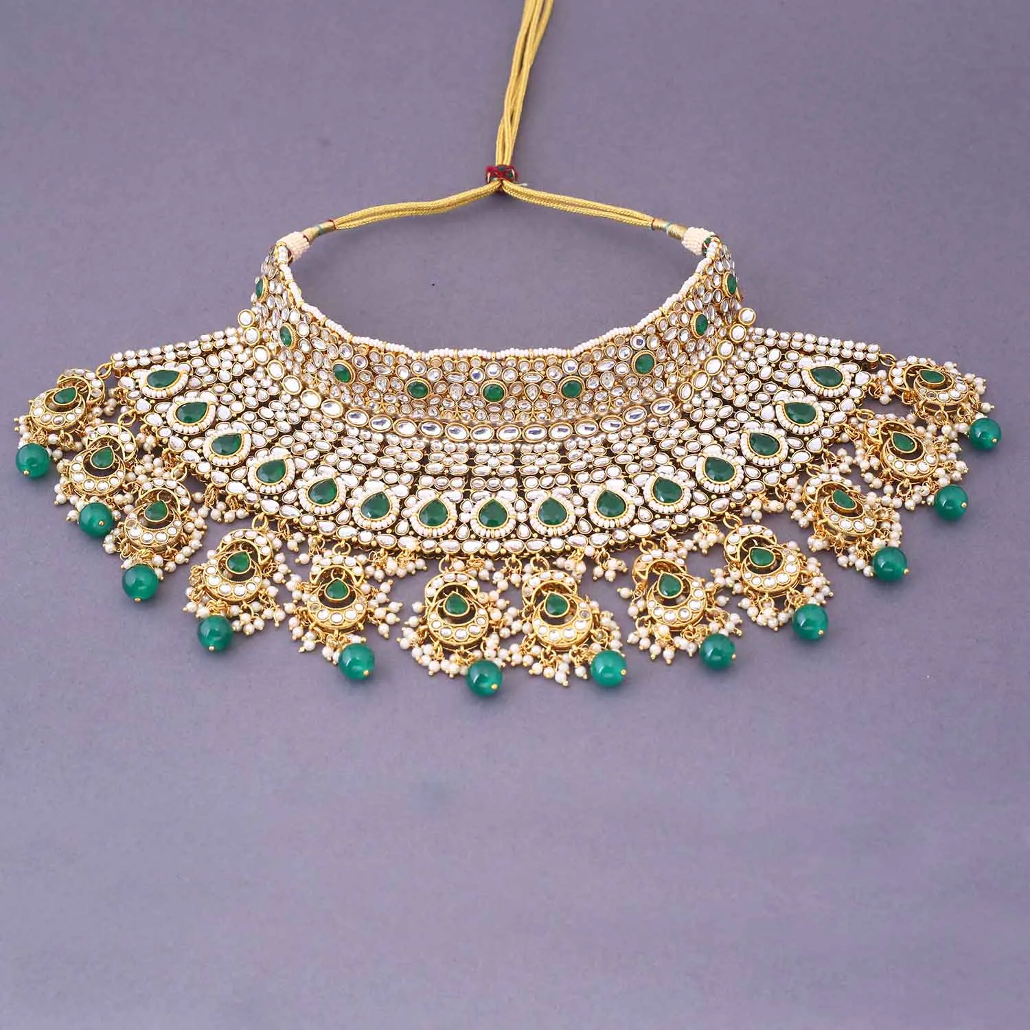 Emerald Soundarya Bridal Jewellery Set