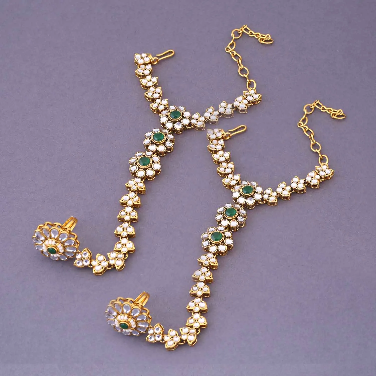 Emerald Soundarya Bridal Jewellery Set