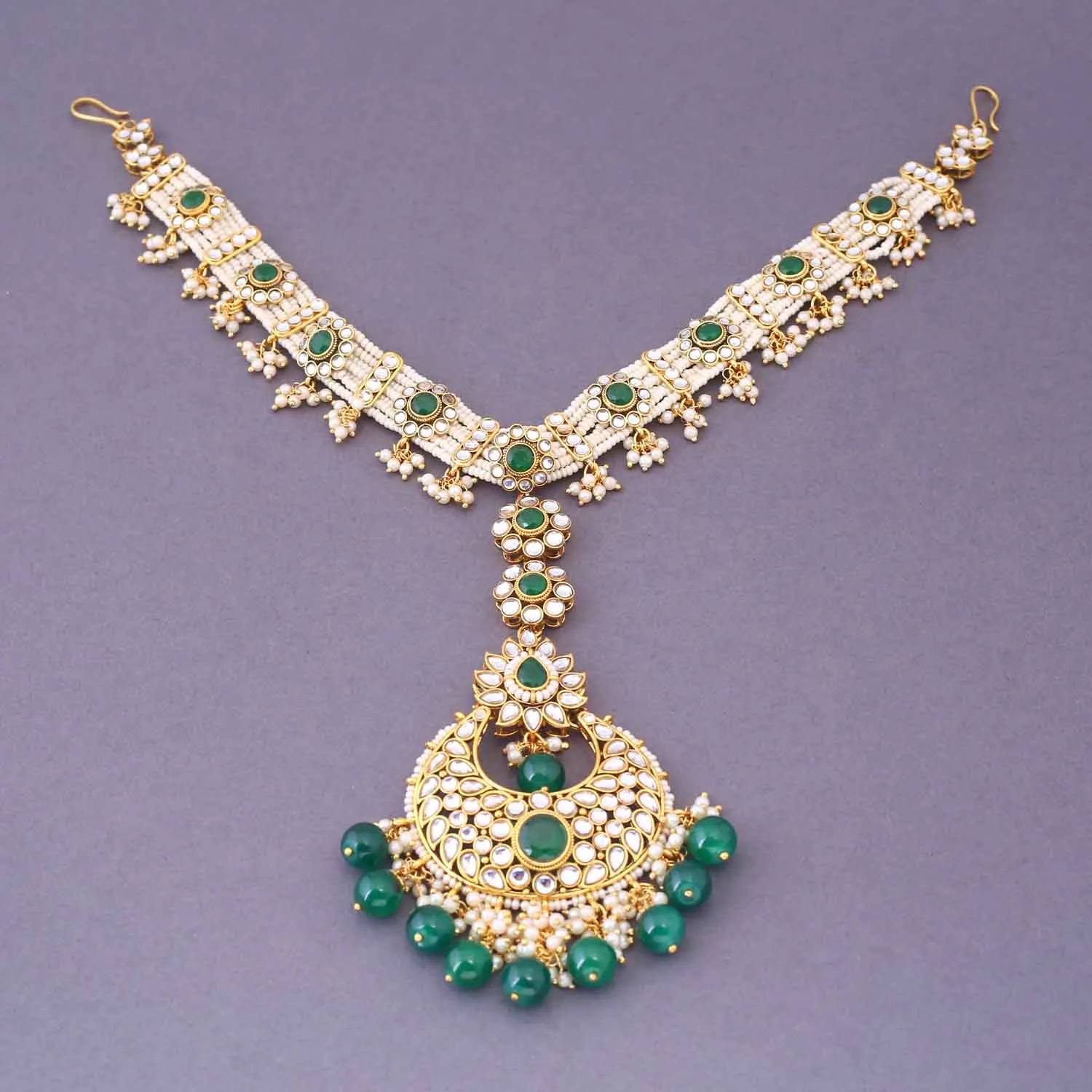 Emerald Soundarya Bridal Jewellery Set