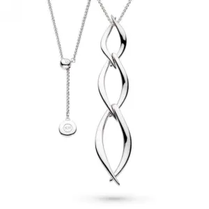 Entwine Twine Twist Trio Link Necklace 90229RP