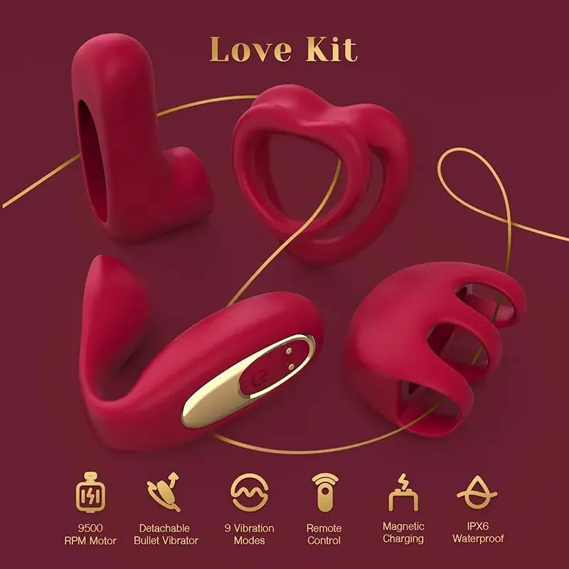 EuphoriaMax Versatile Couples Vibrator Kit