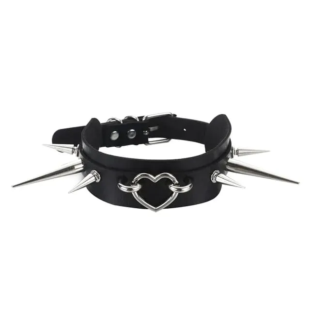 Extreme Spiked Collar