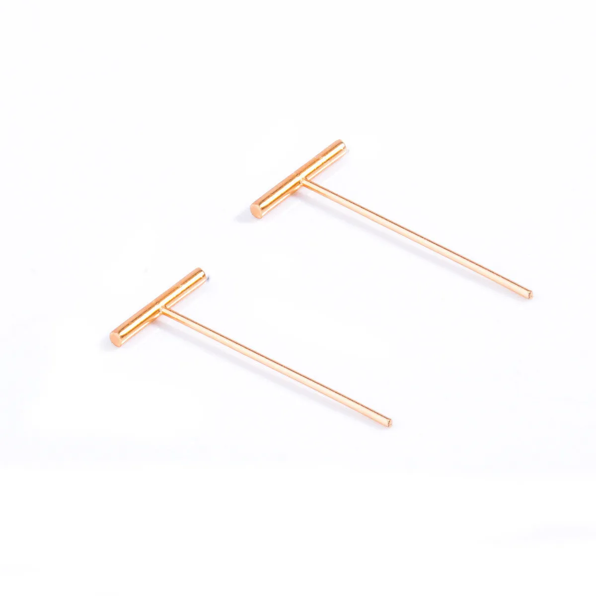 Fashion T Shape Simple Women's Earrings