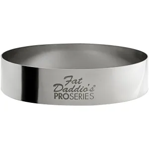 Fat Daddio Pastry Ring - 3" x 3/4" (Stainless Steel)