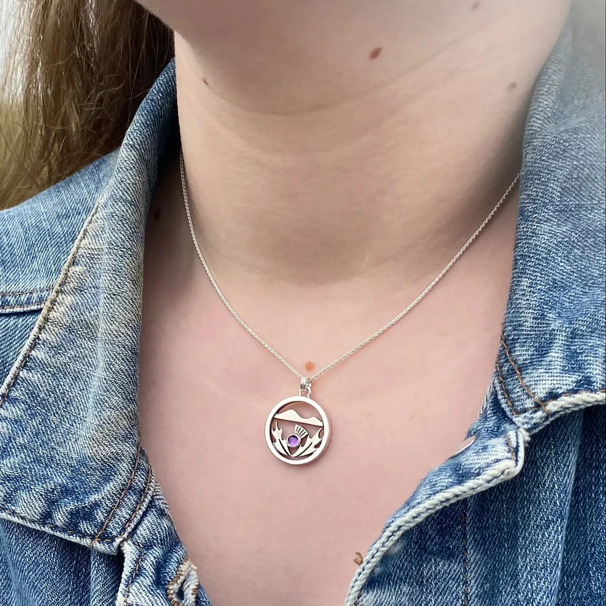 Flower of Scotland | Med Pendant