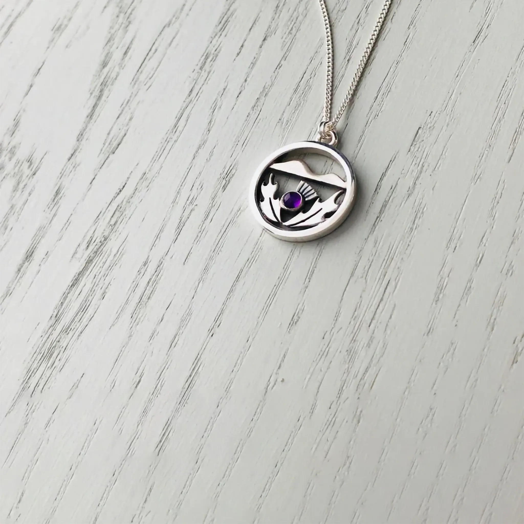 Flower of Scotland | Med Pendant