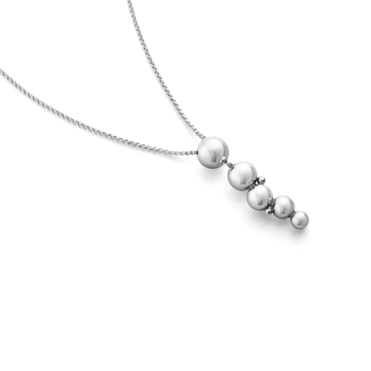 Georg Jensen Moonlight Grapes Pendant Necklace
