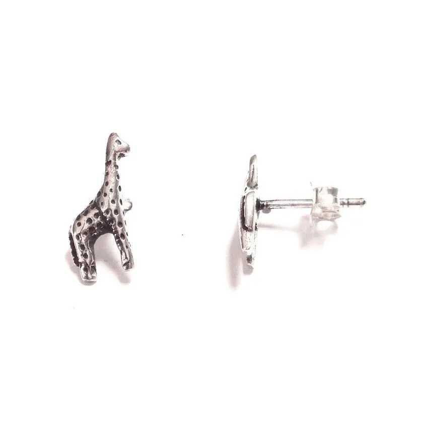 Giraffe Post Earrings
