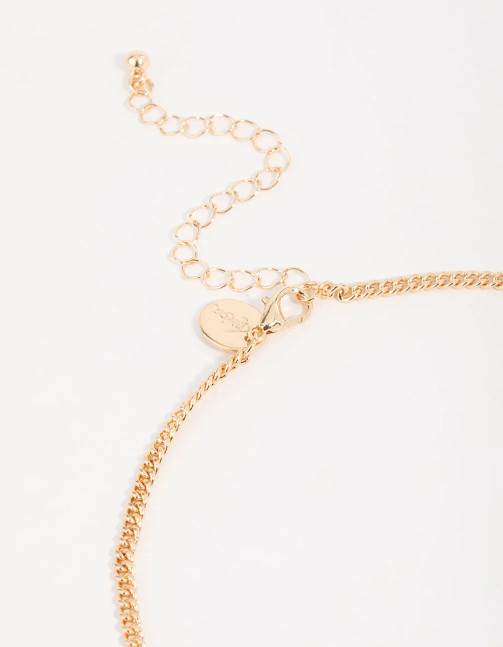 Gold Snake Pendant Necklace