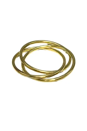 Gold Trio Bangles By Origen Imports