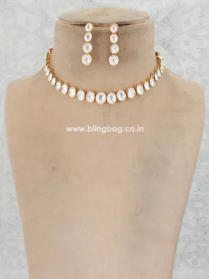 Golden Clancie Jewellery Set