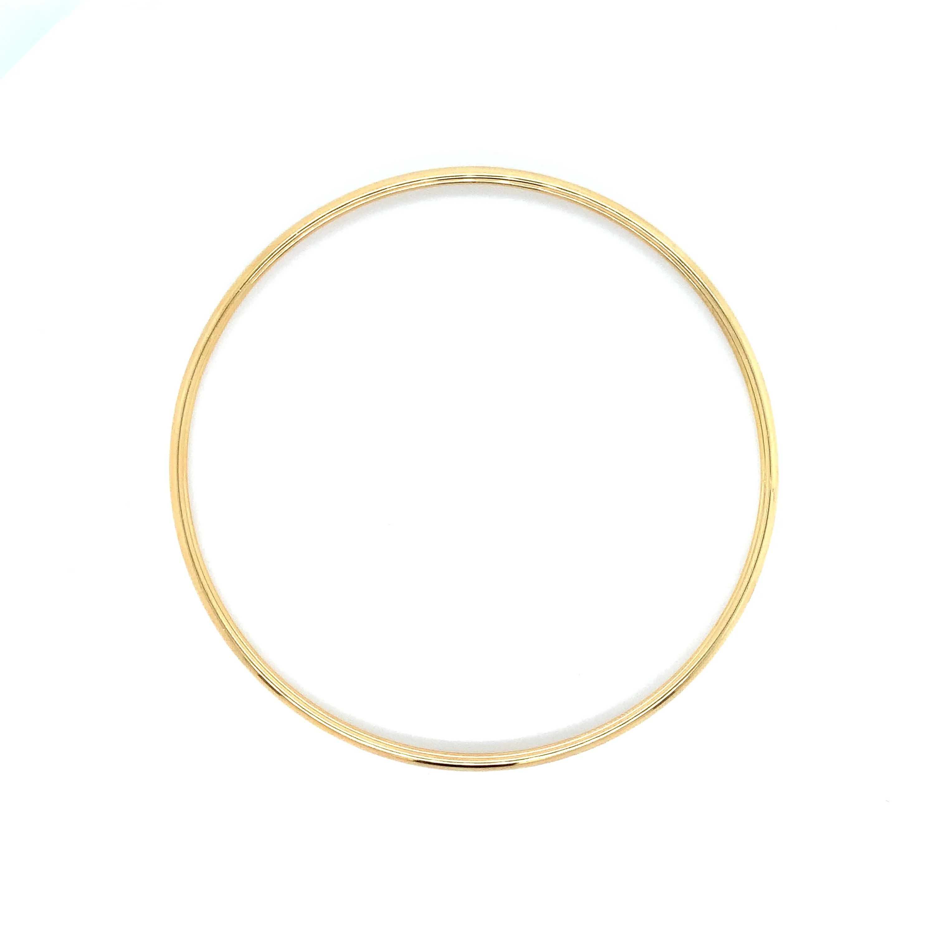 Golden Round Bangle