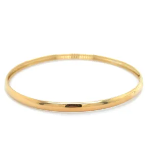 Golden Round Bangle