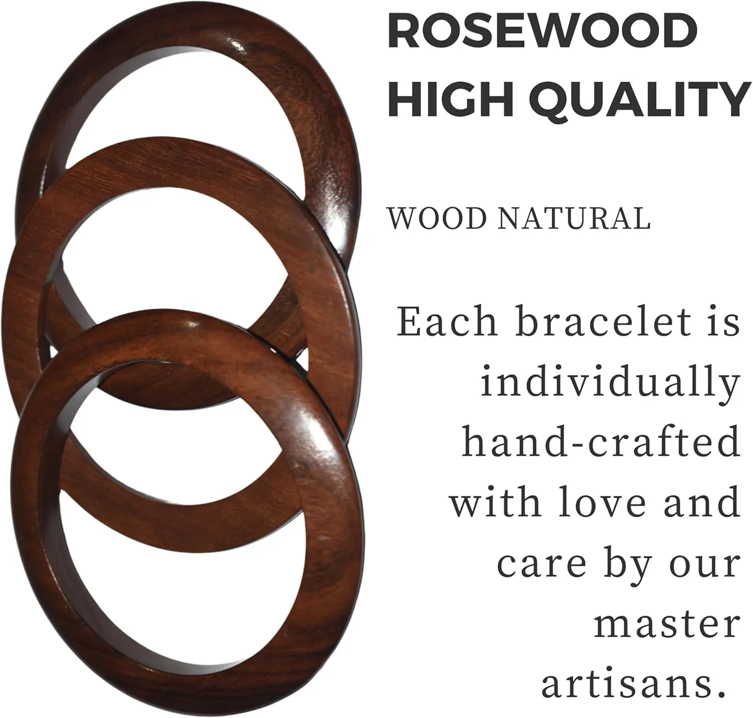 Handcrafted Wooden Bangle - Elegant Natural Wood Bracelet, Lightweight, Perfect for Everyday Wear or Special Occasions.