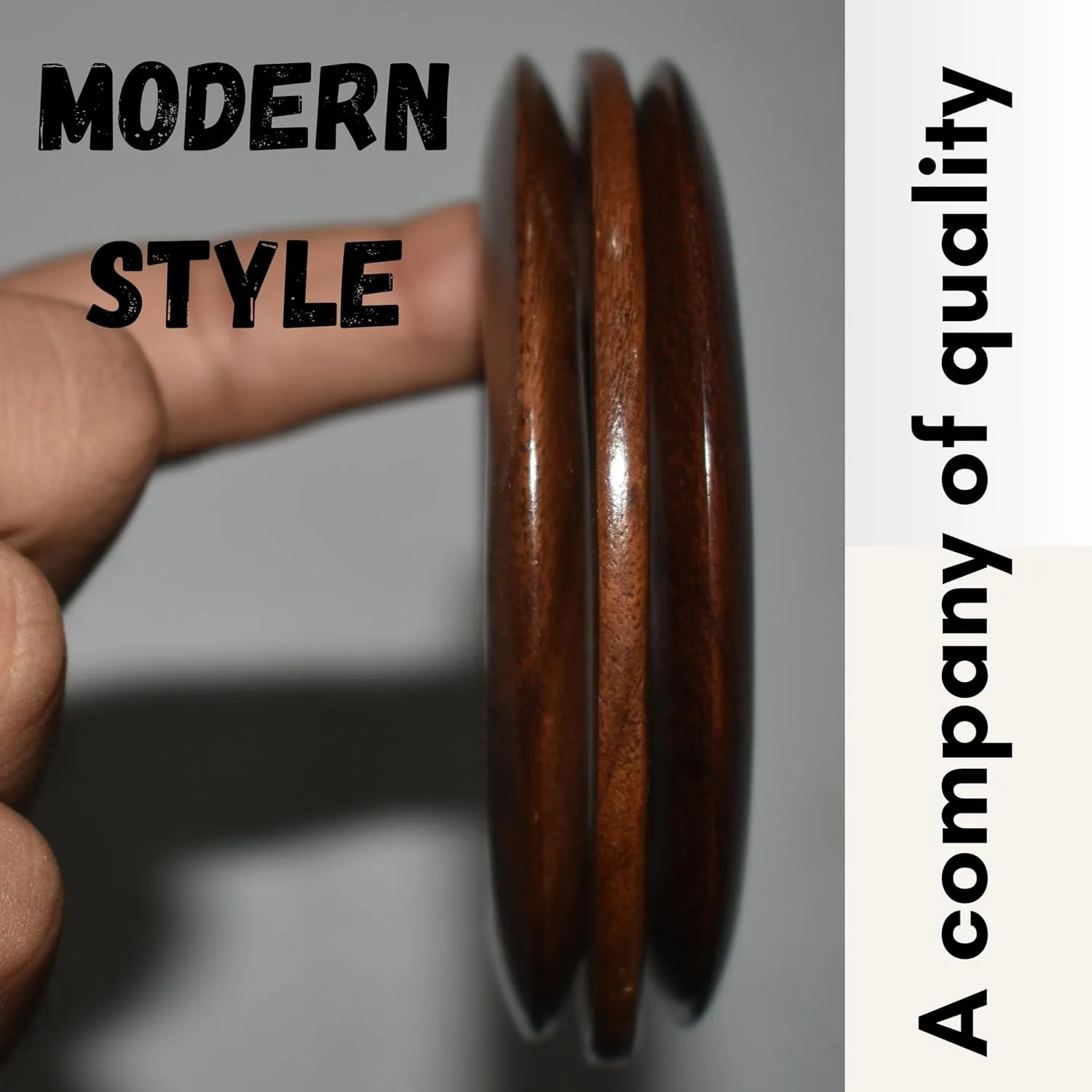 Handcrafted Wooden Bangle - Elegant Natural Wood Bracelet, Lightweight, Perfect for Everyday Wear or Special Occasions.