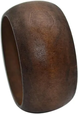 Handmade Ethnic Wood Cuff Bracelet Natural Wooden Large Bangles Round DIY Natural Wooden Chunky Bracelet Simple Engraved Geometric Braid Woven Bangle for Women Jewelry