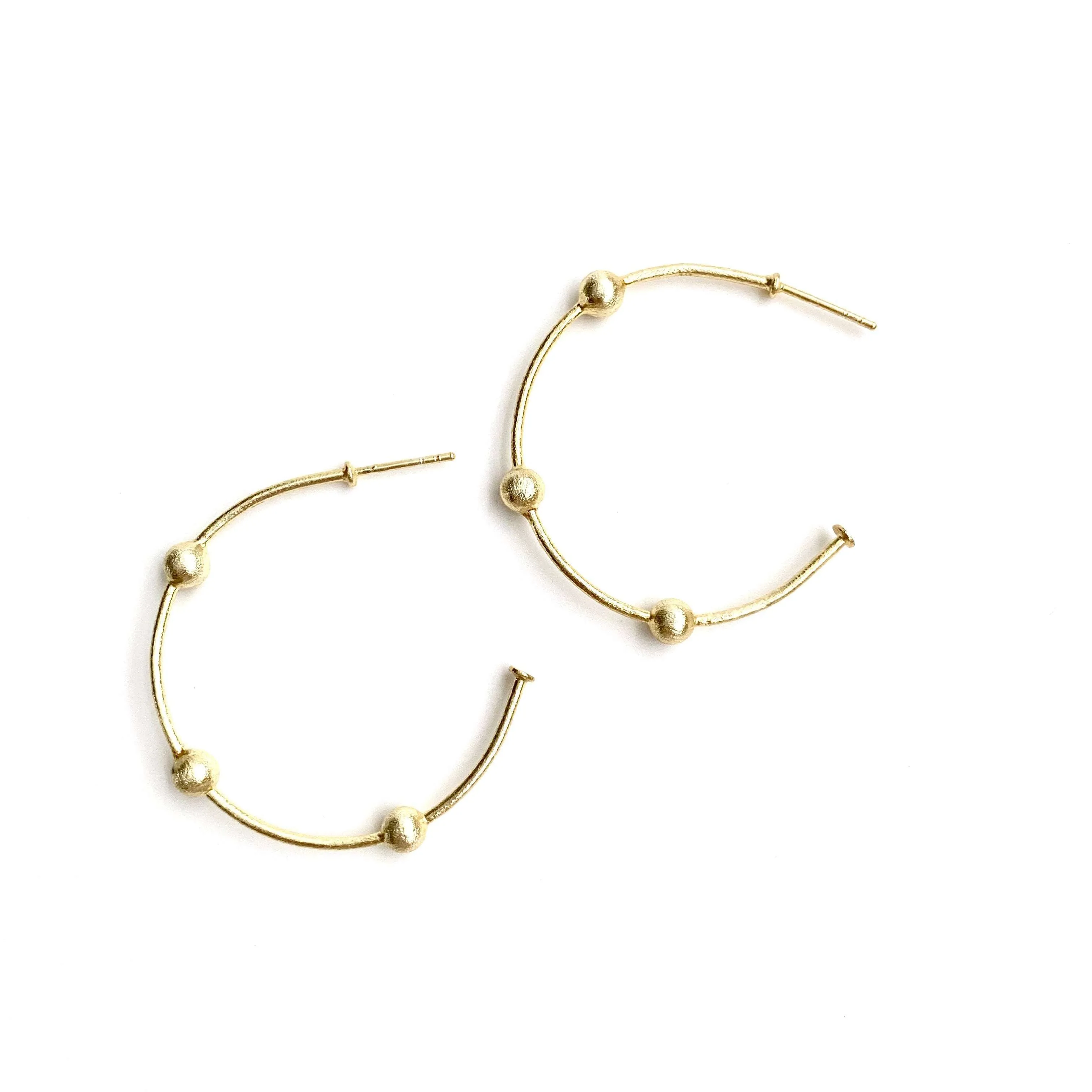 Hoop No. 14 Small Gold with Gold