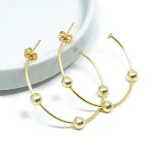 Hoop No. 14 Small Gold with Gold