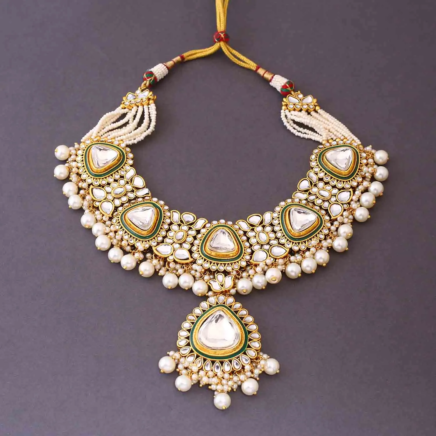 Ivory Narmida Bridal Jewellery Set