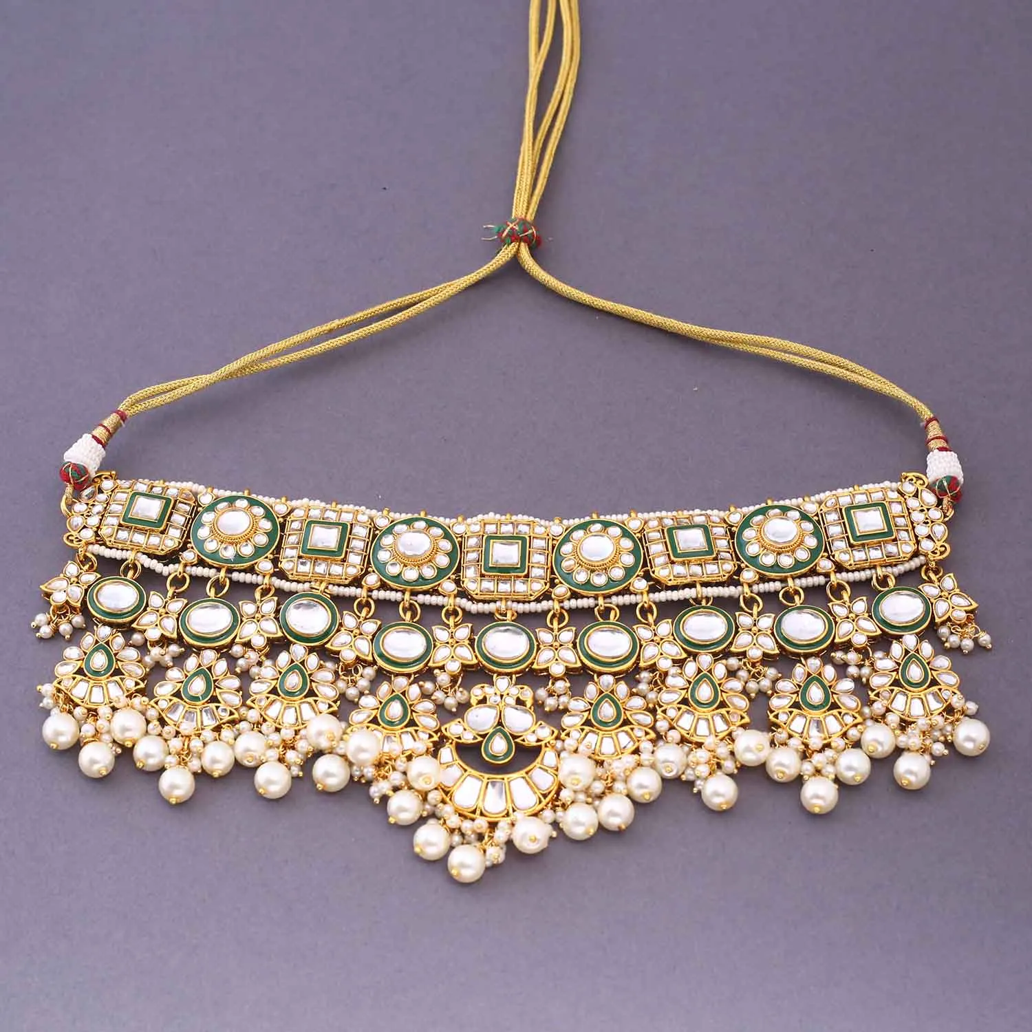 Ivory Sharanya Bridal Jewellery Set