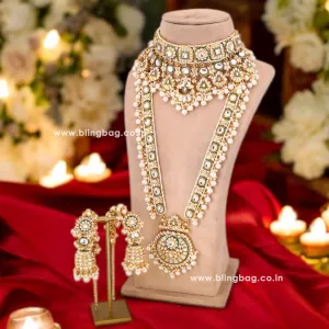 Ivory Sharanya Bridal Jewellery Set