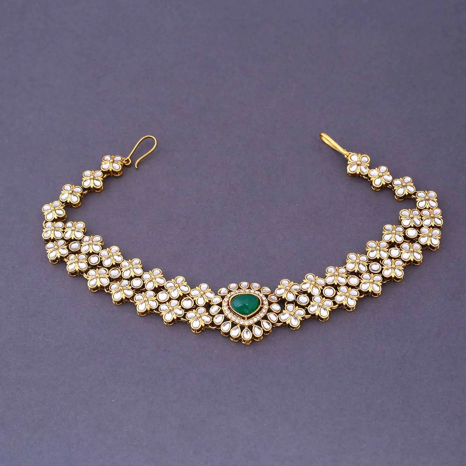 Jade Madhura Semi-Bridal Jewellery Set