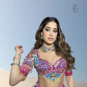 Janhvi Kapoor in Niovi Octagon Bangle Set