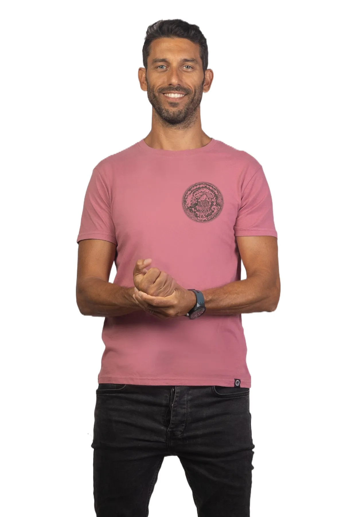 Jelly Shroom Plum Organic Cotton T Shirt