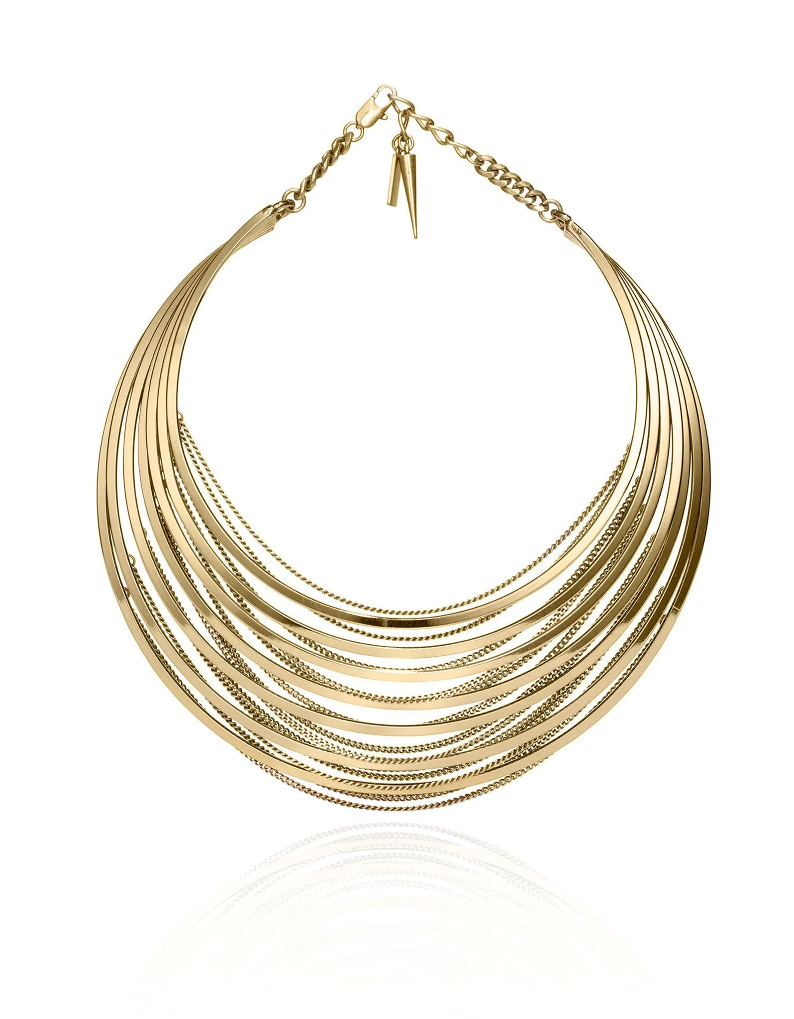 Jenny Bird Illa Collar in High Polish Gold