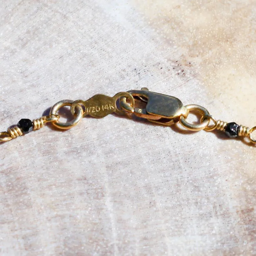 Jet Oval Necklace