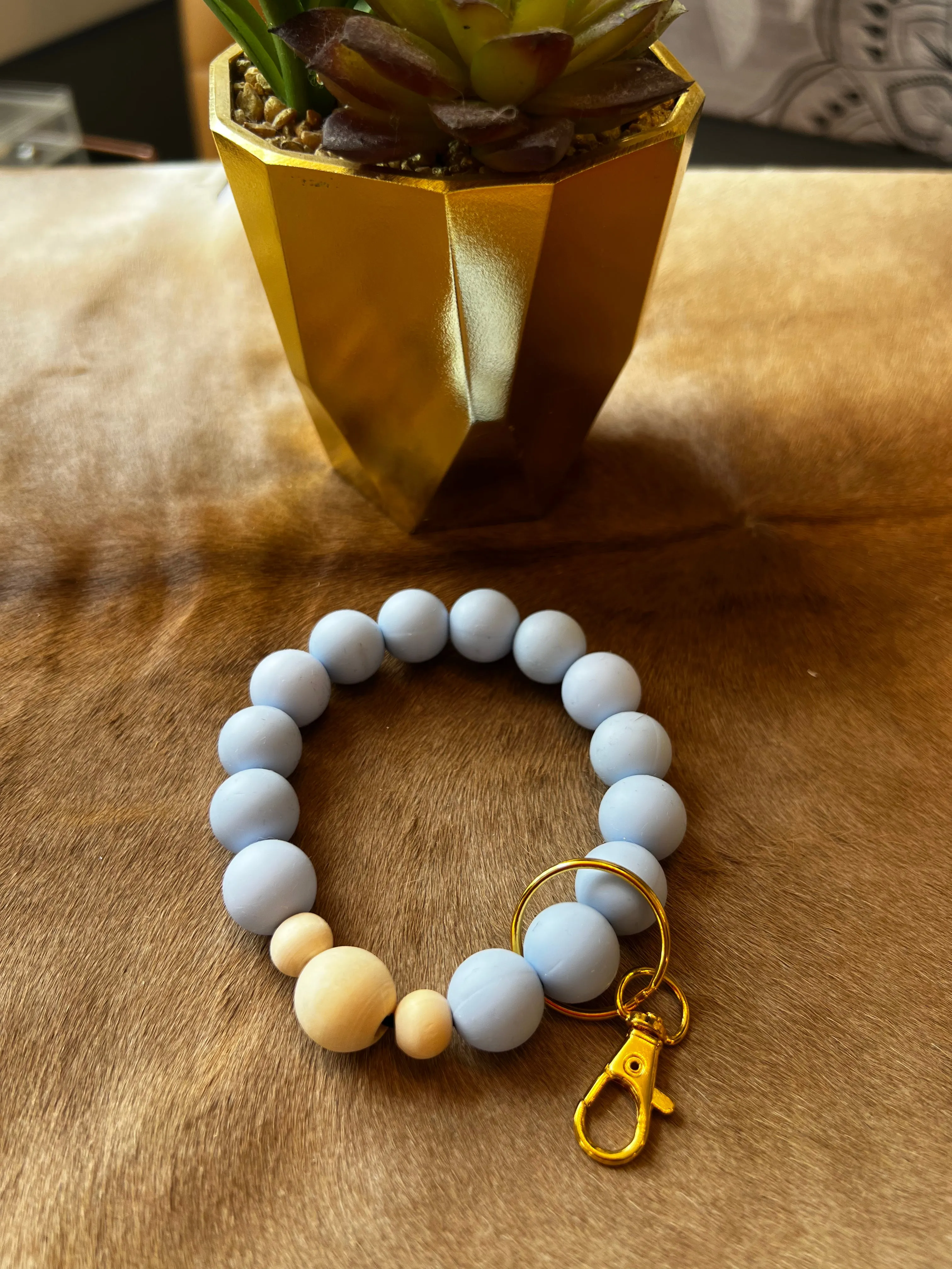 Key Chain Bangles w/Accent