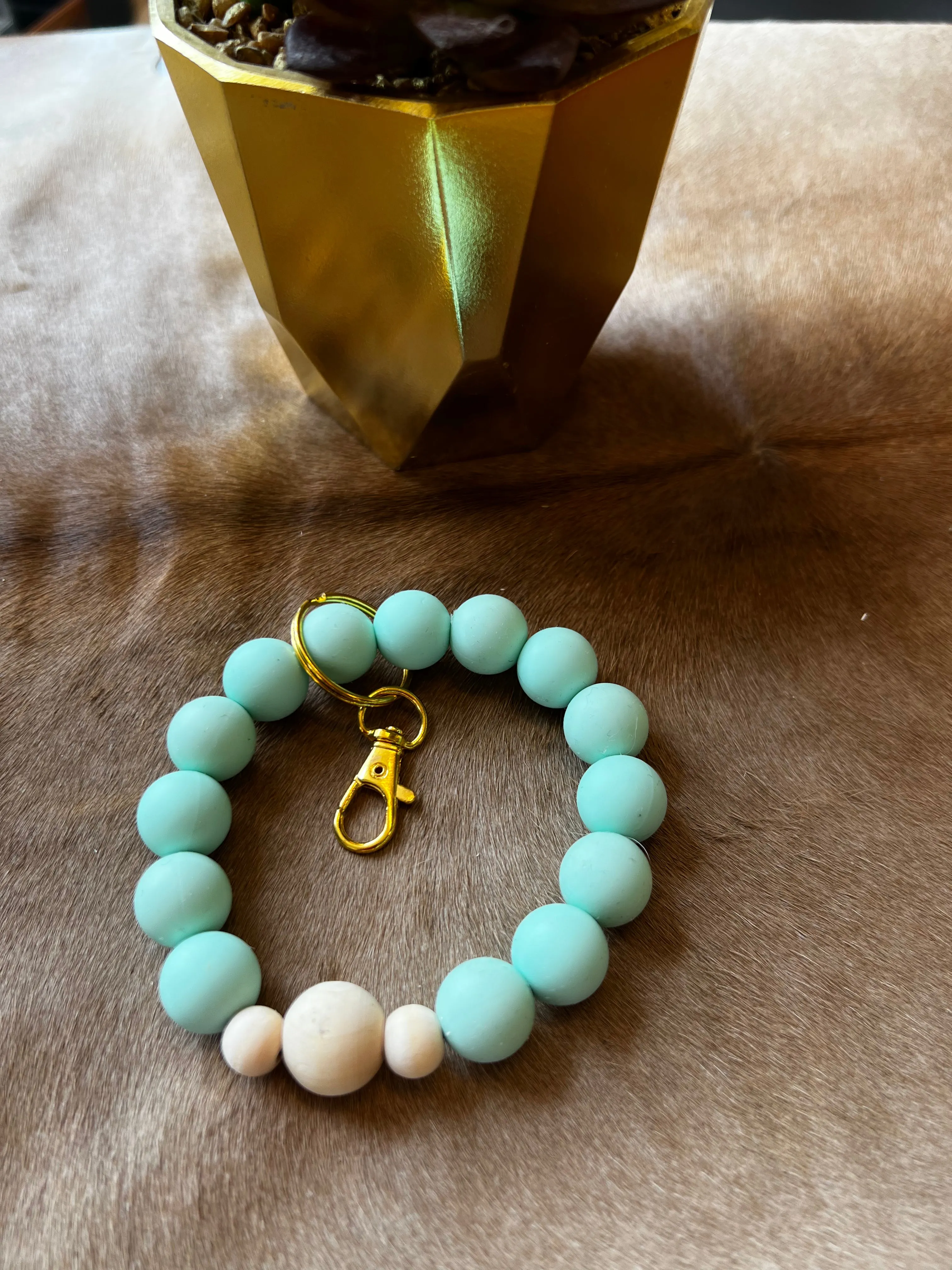 Key Chain Bangles w/Accent