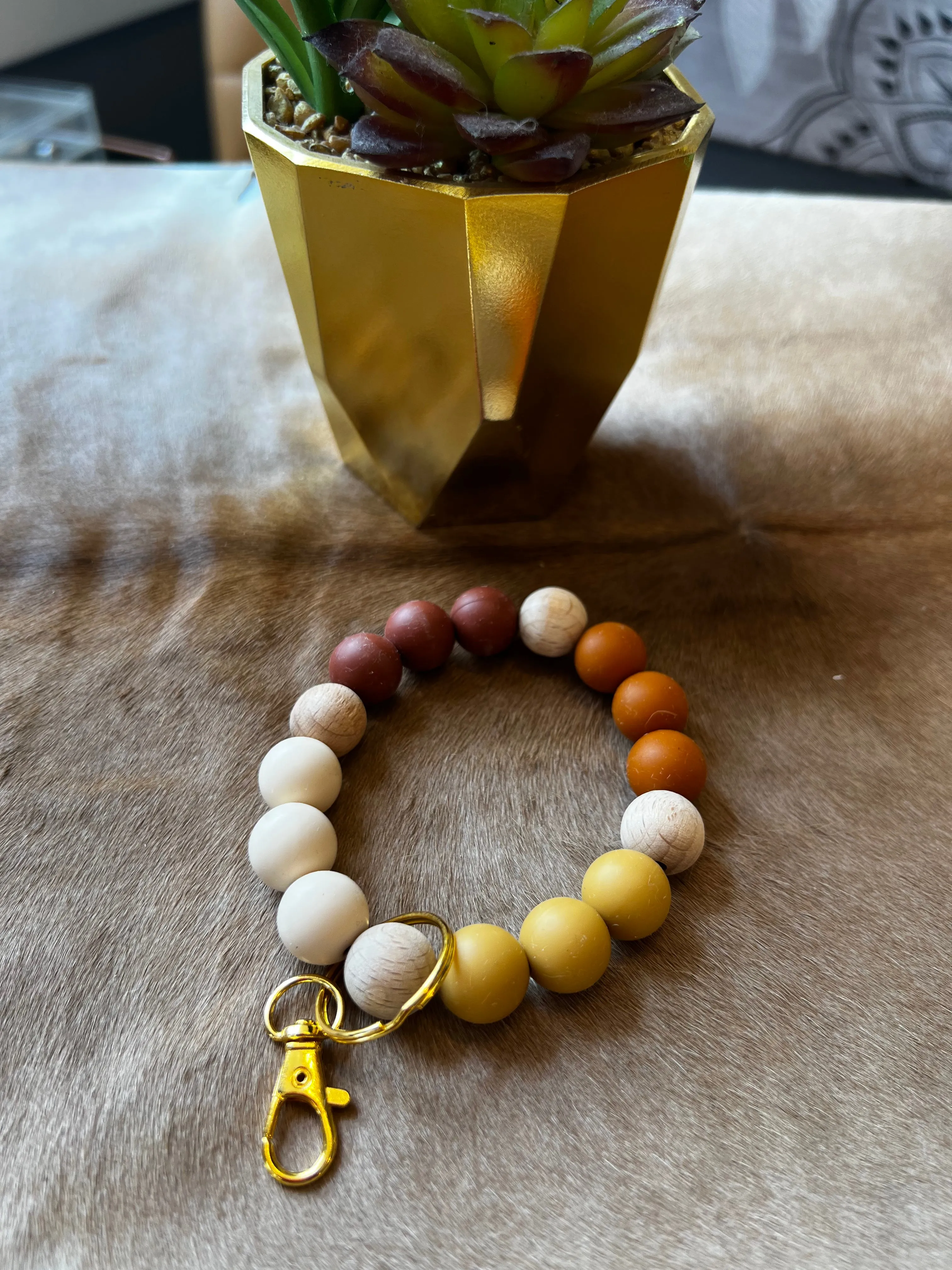 Key Chain Bangles w/Accent