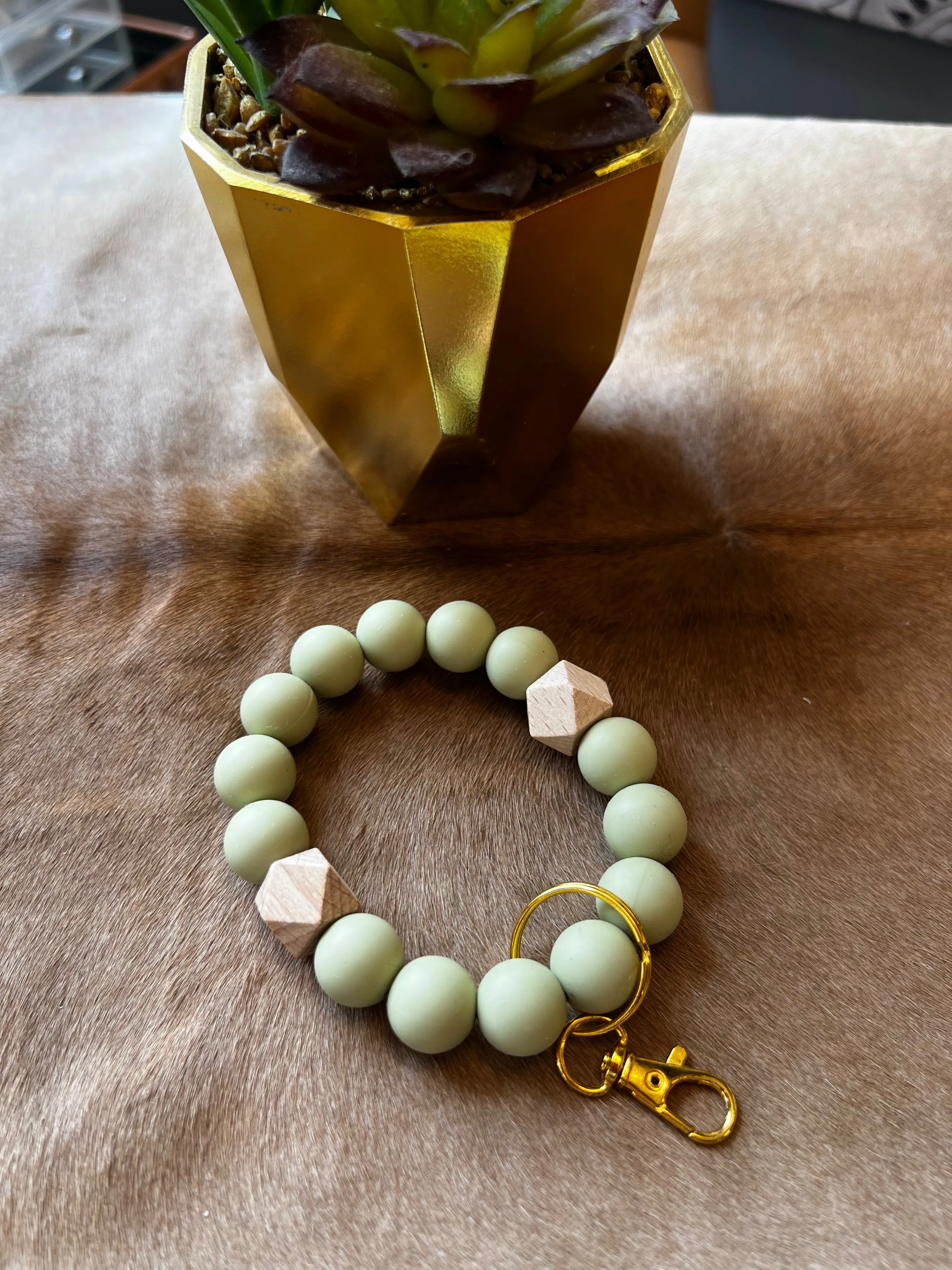 Key Chain Bangles w/Accent