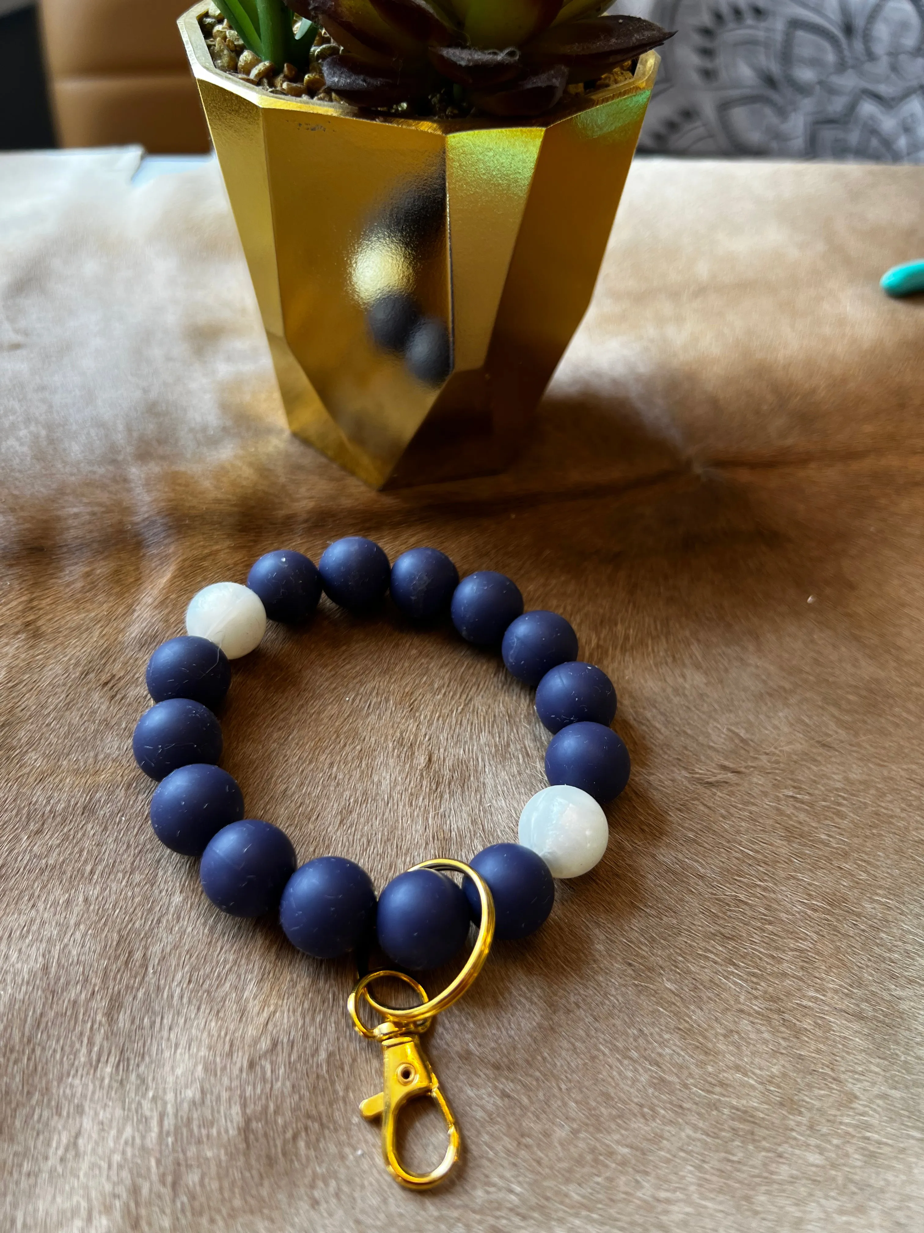 Key Chain Bangles w/Accent