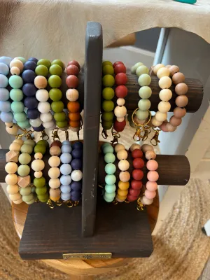Key Chain Bangles w/Accent