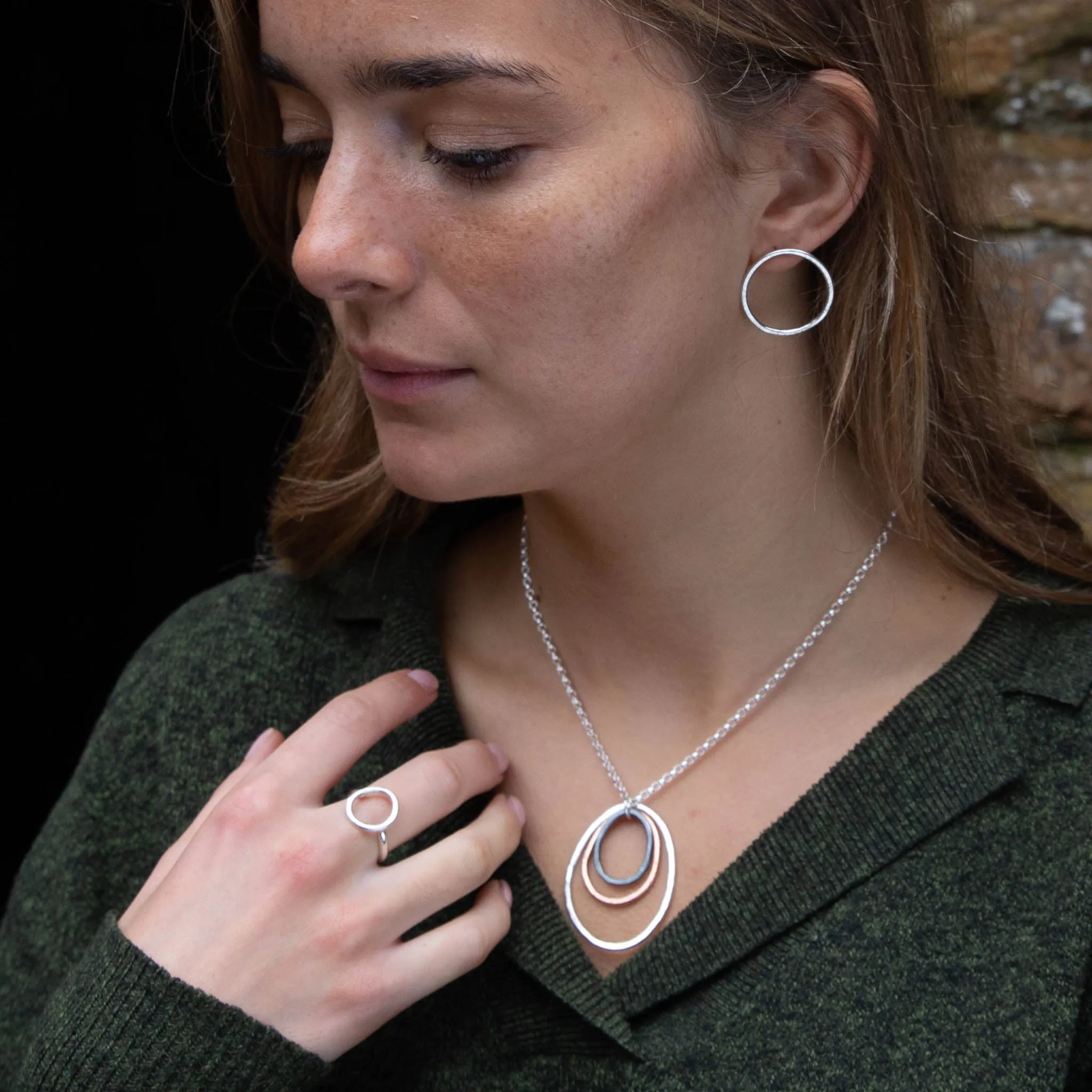 Large Organic Pendant