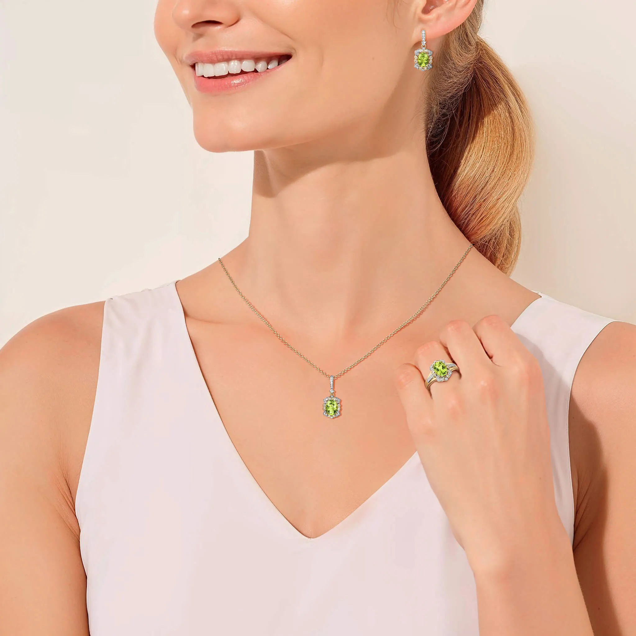 Lumina Peridot Ring