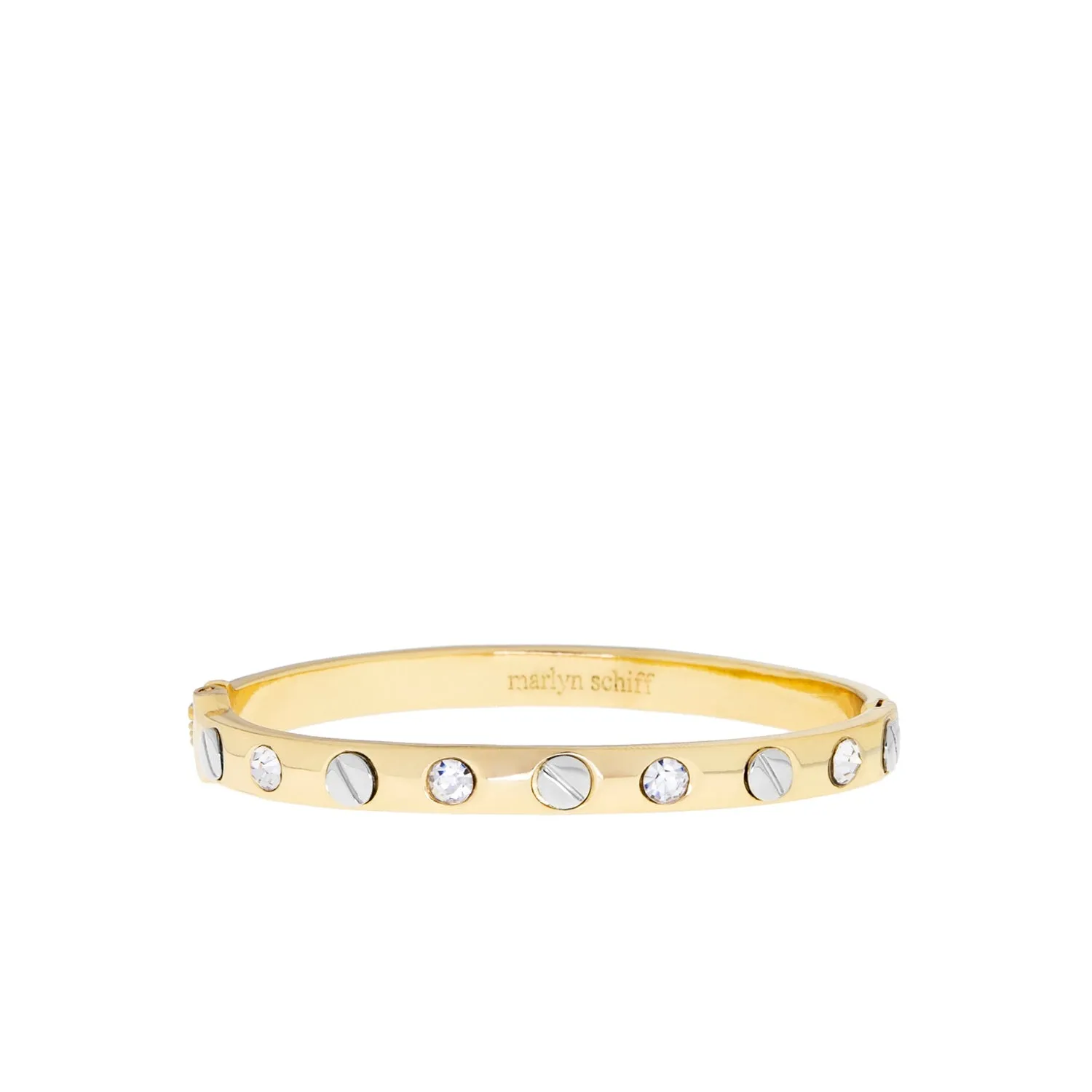 Marilyn Metal Nailhead Bangle