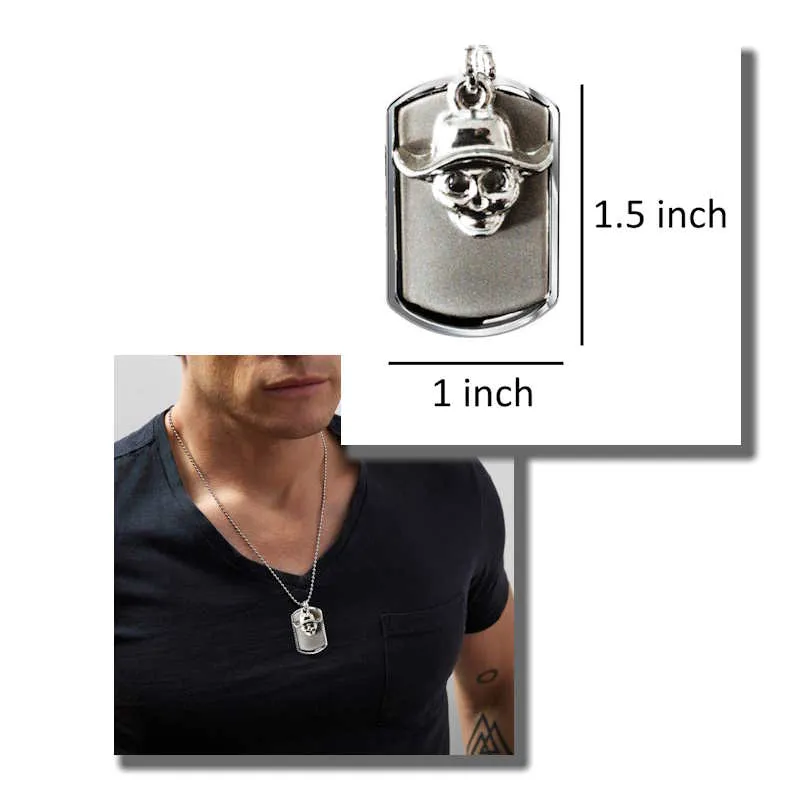 Men's Dog Tag Necklace