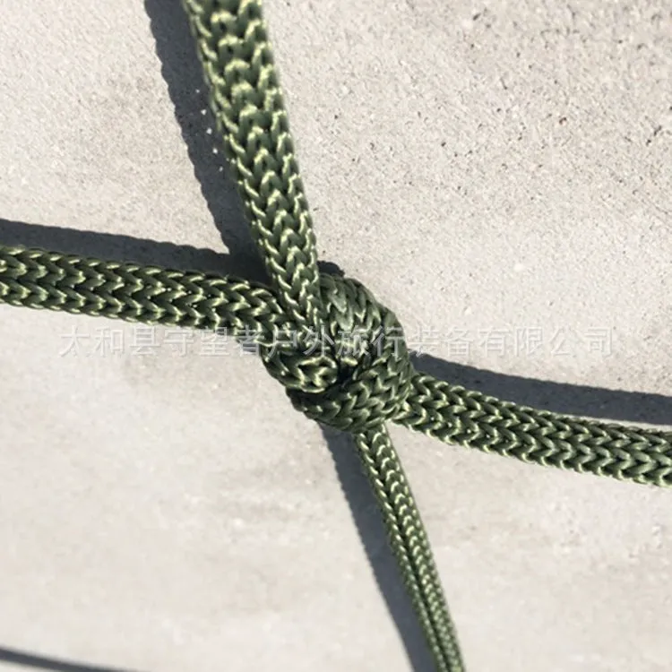Mesh Hammock With Iron Rings