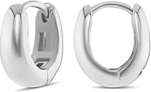 MILLA 14k Gold Huggie Earrings or Sterling Silver Huggie Earrings for Women Multipack & Individuals - Ear Huggers Earrings for Women Trendy Y2K Earrings, Preppy Earrings - Lightweight & Hypoallergenic